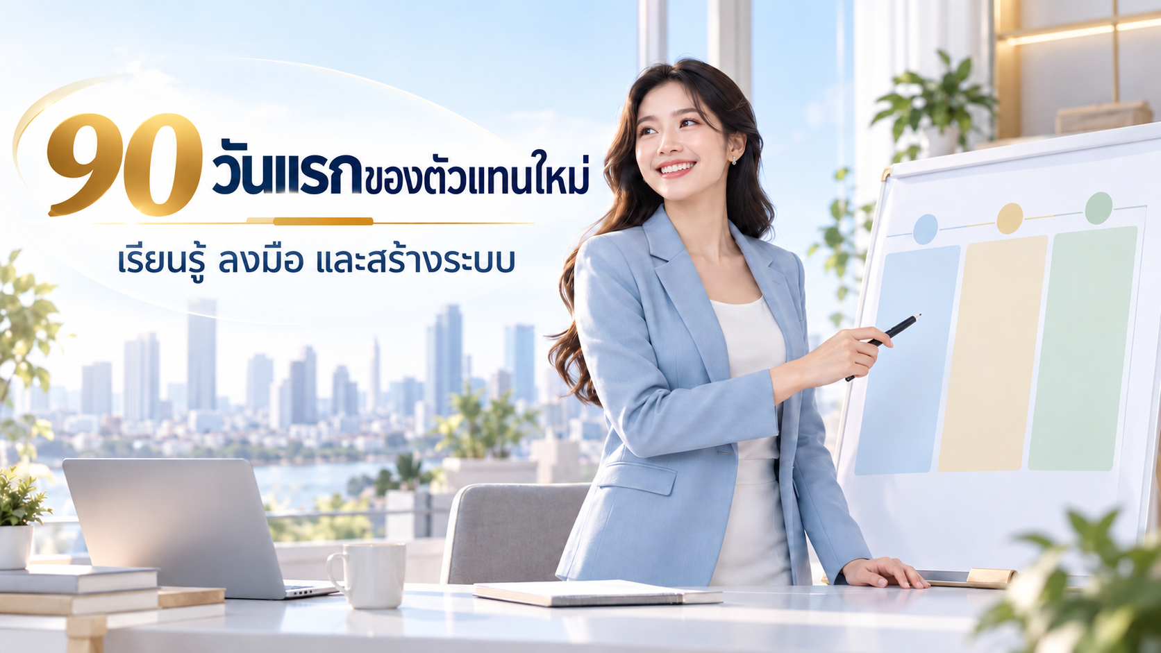 90 วันแรกของตัวแทนประกันชีวิตมือใหม่ ควรเรียนรู้อะไรและทำอะไรบ้าง